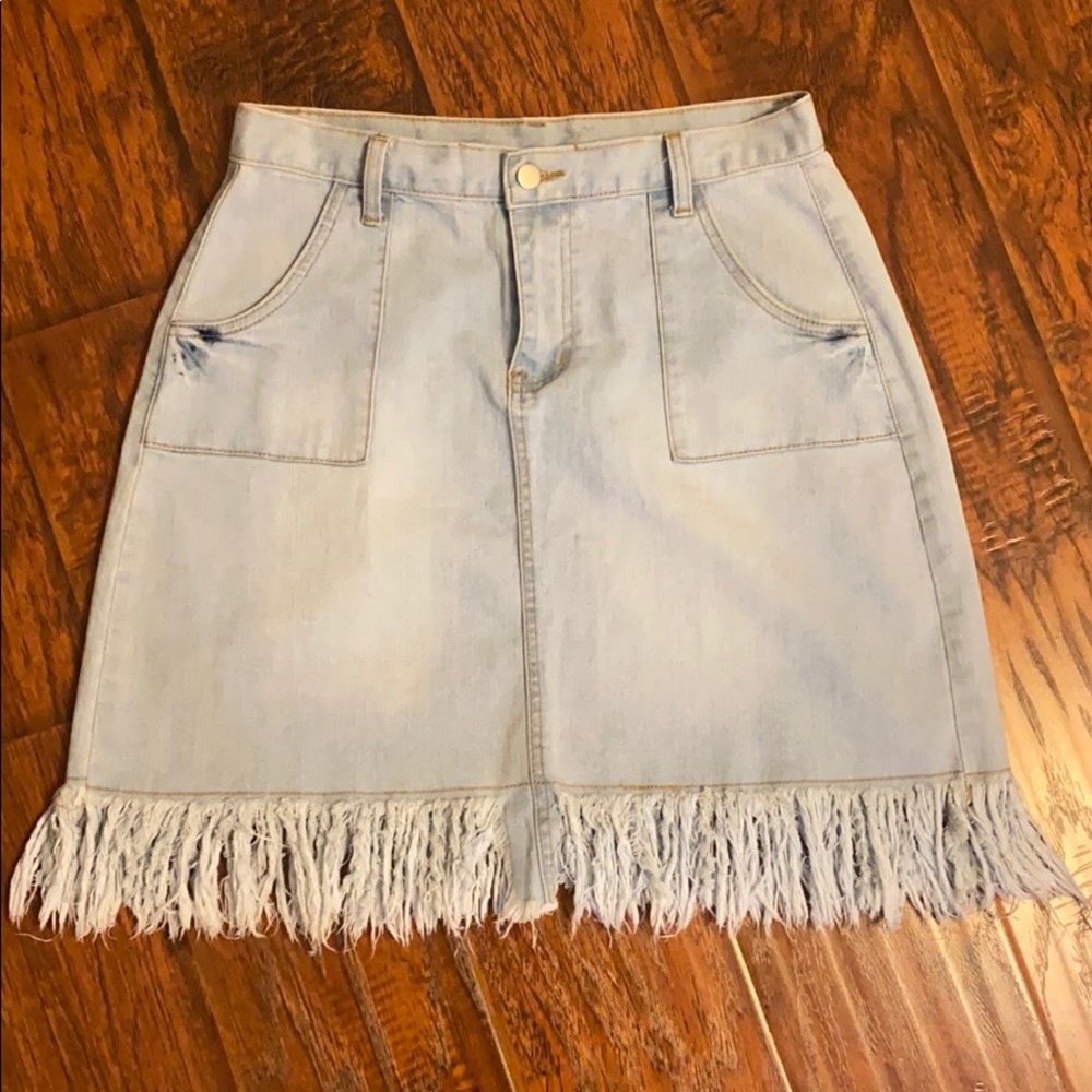 Jean skirt